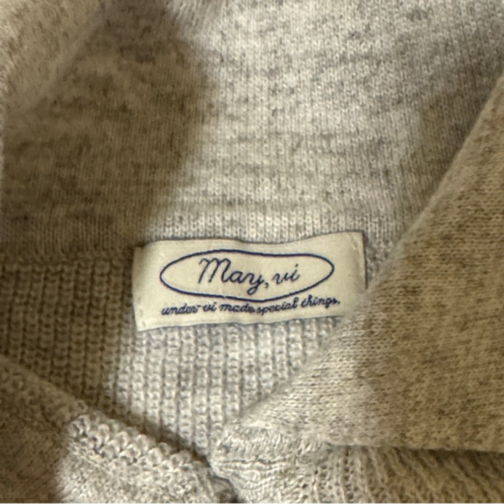 Brand New Gray/White Crop Sweater (2 colors) - Picture 2 of 4